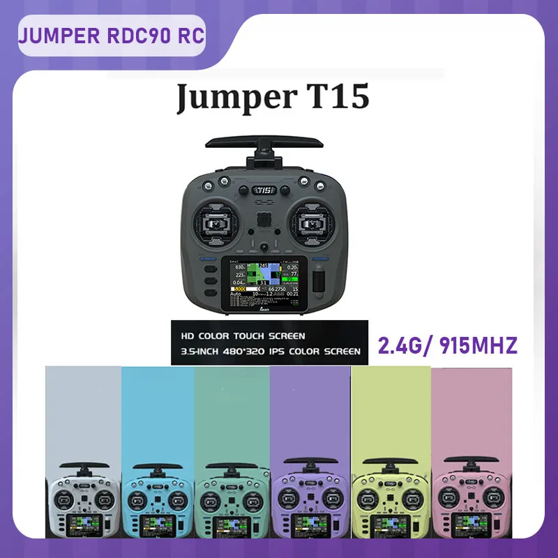 

JUMPER T15 RDC90 RC левая дроссельная заслонка беспроводной пульт дистанционного управления 2,4G 915M пульт дистанционного управления для FPV Traversal автомобильный датчик ELRS