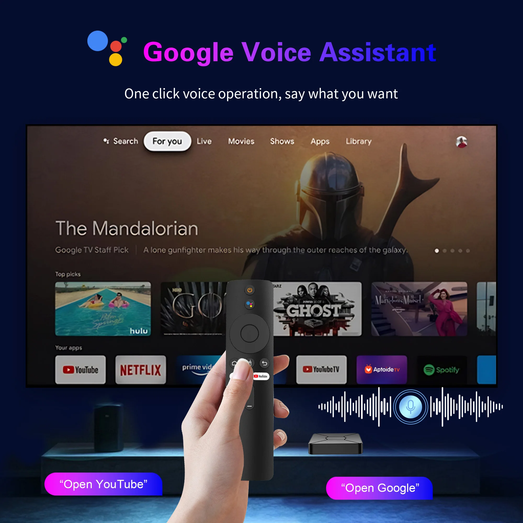 صندوق تلفاز ذكي مورتال أندرويد 14 Q5Plus Allwinner H313 صوت واي فاي 6 HDMI 4K HDR10 2G 16G ROM فيديو يوتيوب مشغل وسائط صندوق تلفاز