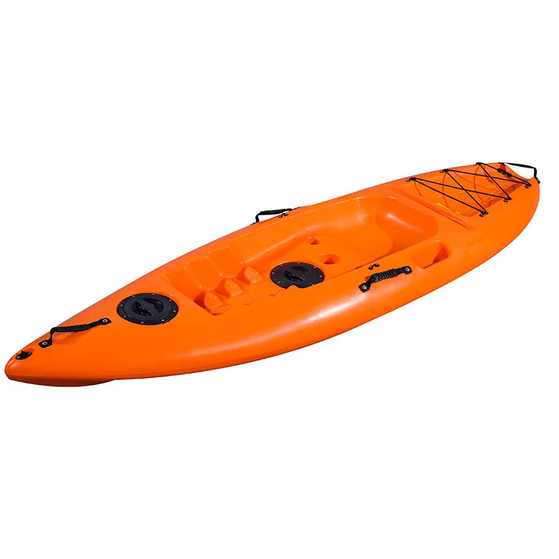 2022 New Single Platform Boat Single Canoe Plastic Boat Roll Plastic Canoe Manufacturer Direct Sales