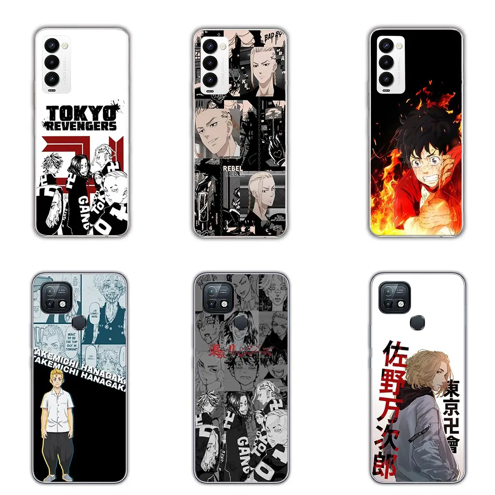 Tokyo revengers Hinata Mikey Naoto for Motorola Moto G13 G14 G53 G54 G62 G72 G82 G84 E13 E20 G42 G32 G23 G22 G52 Phone Case