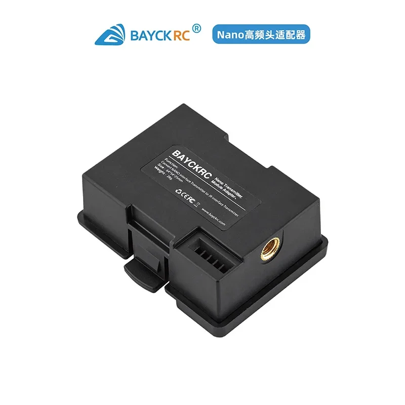 BAYCKRC NANO to JR Bay Adapter Transmitter Module Converter for FPV Drone RC Nano-Interface RF JR-Compatible
