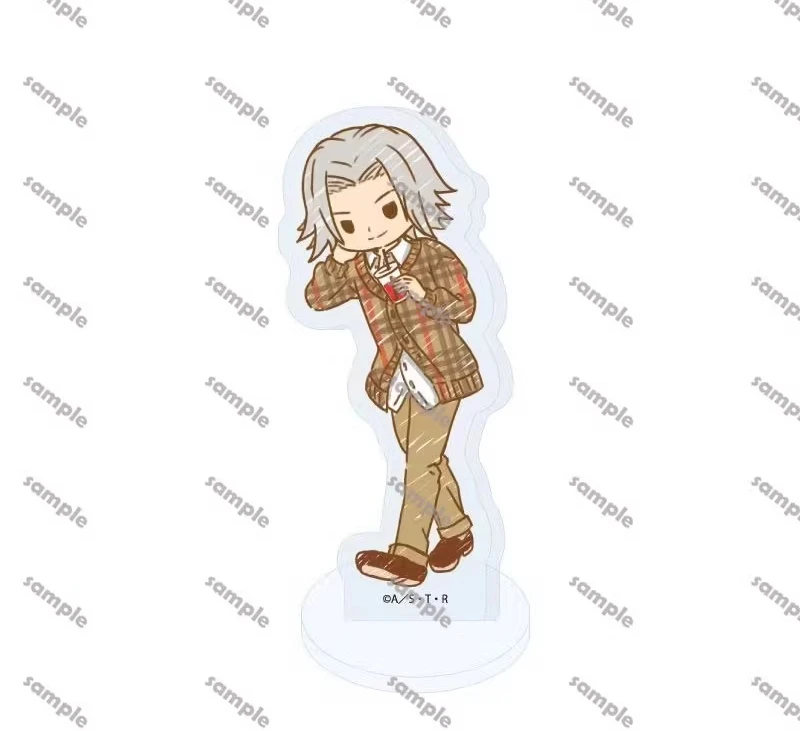 Game Squalo Hibari Kyouya Mukuro Tsuna Gokudera Belphegor Acrylic Stand Doll Anime Figure Model Cosplay Toy for Gift
