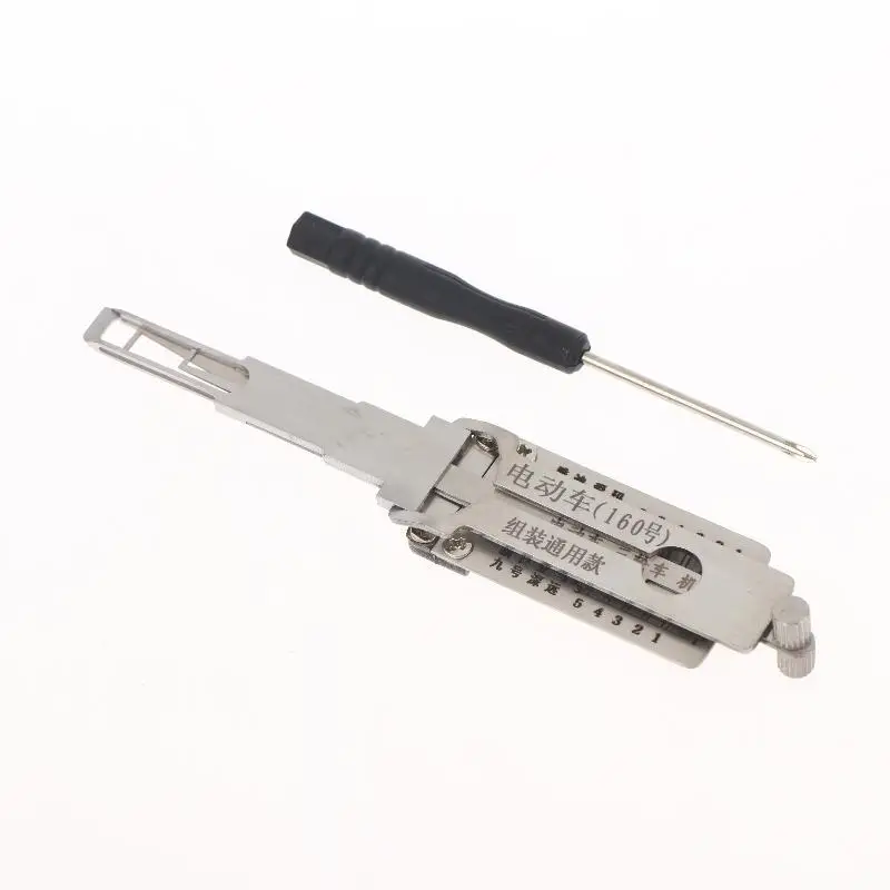 Stainless Steel Universal Electric Vehicle Tool With Accurate Scale And Durable Build Perfect For Locksmiths Daily Repair Work