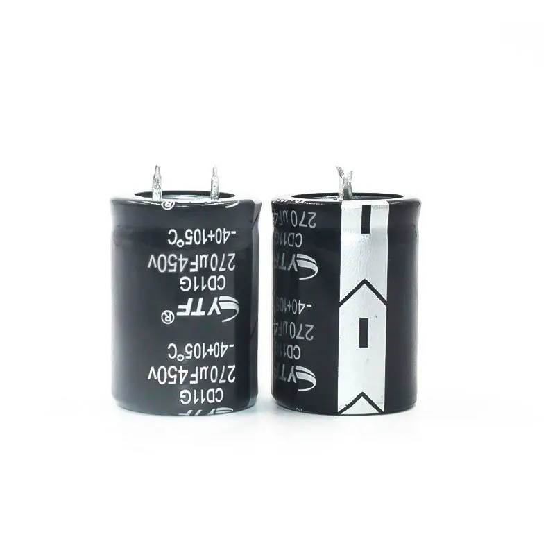 1pcs Bullhorn 450V270UF 30*30mm Charge and Discharge Capacitor 270UF/450V Inverter Welder Capacitor