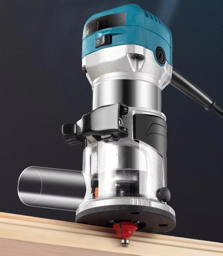 เครื่องงานไม้ เครื่องตัดความเร็วข้ามพรมแดน เครื่องสล็อตการกัดแบบนุ่มนวล