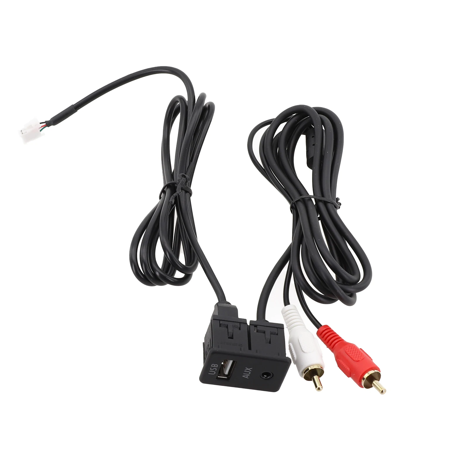 Colour Black USB Mm AUX Specification USB Mm AUX Interface Cable Adapter Quick Installation Switch Panel Easy To Use