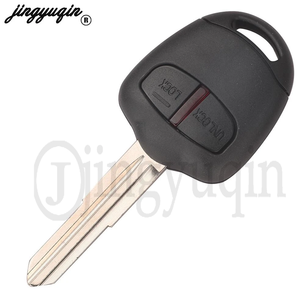 jingyuqin 2/3 Buttons 433MHz Smart Remote Car Key id46 For Mitsubishi Lancer Outlander Pajero MIT11 MIT11R Blade Repalcement