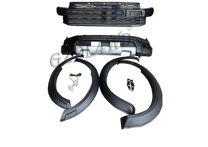 GZDL4WD Body Kit for Ranger  XLT  Sport Wiltrack Upgrade to raptor Auto Spare Parts Kits Wholesale Body Parts Facelift