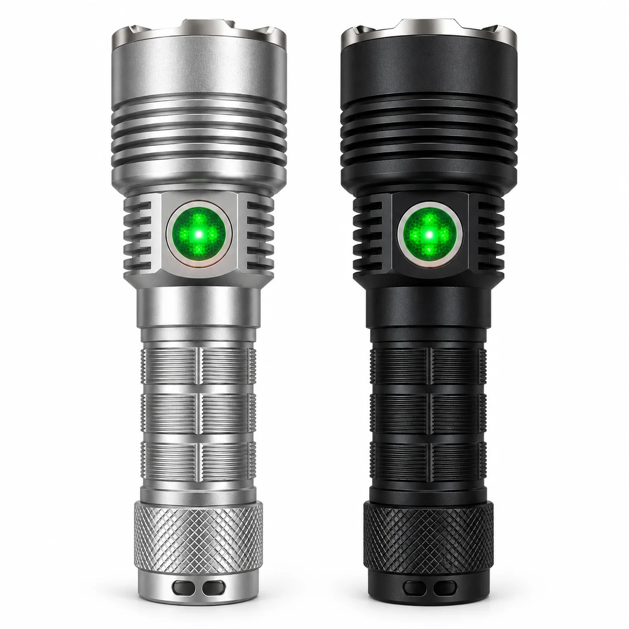 JKK70S Rechargeable SFT42R LED Flashlight 21700 Battery Long Range Torch USB Type-C High Power Search Light