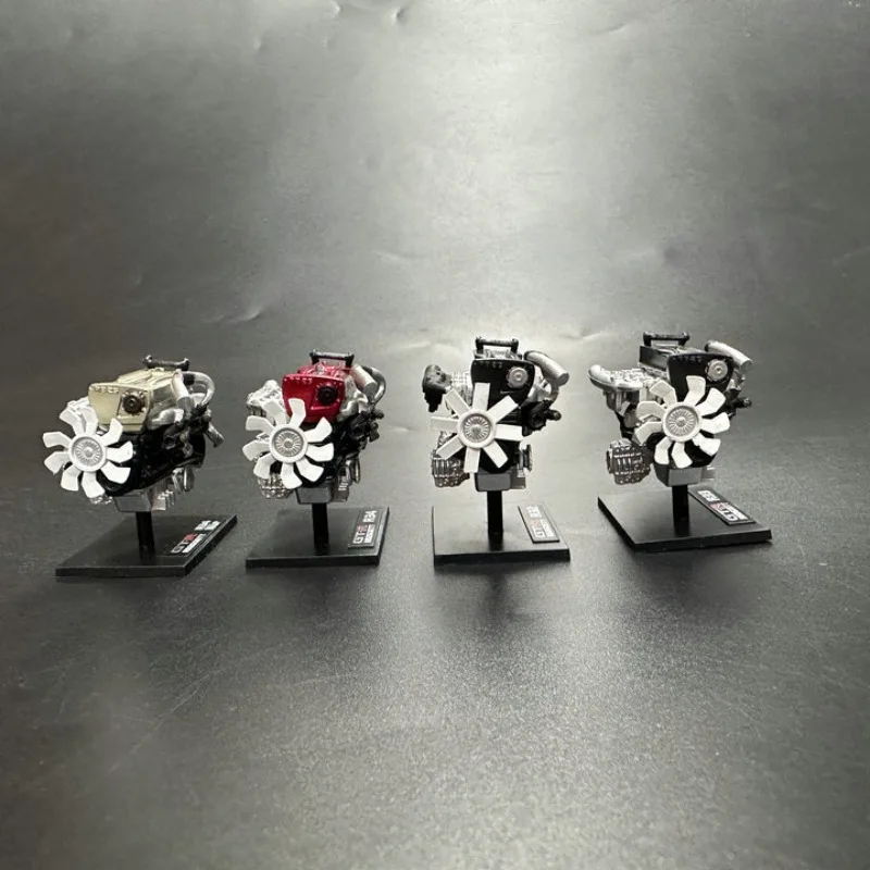 Decoração de motor de simulação para carro crawler 1/18 1/24 RC TRX4M Defender Bronco AXIAL SCX10 RC4WD D90 FMS Peças de ornamentos