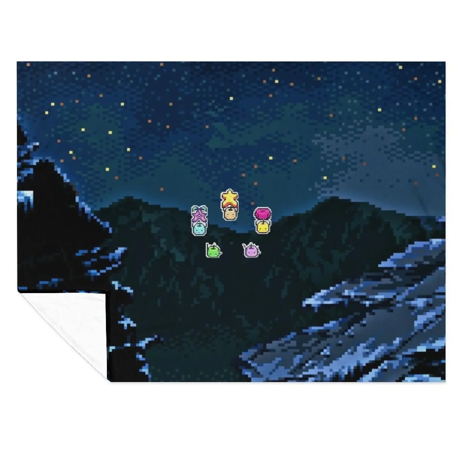 

Junimos night sky Throw Blanket Luxury Throw Blankets For Bed Personalized Gift Luxury Brand Blankets