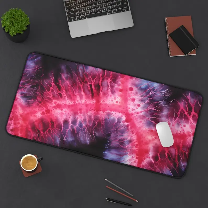 

Pink Swirl Pattern Mouse Pad,suitable for Office Desks,home Computers, Gamer Gifts,birthday and Holiday Presents Kawaii Desk Pad