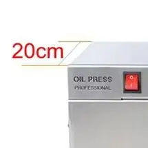 Oil Press Machine Commercial Home Oil Extractor Expeller Cold Pressed Linseed Oil Maker