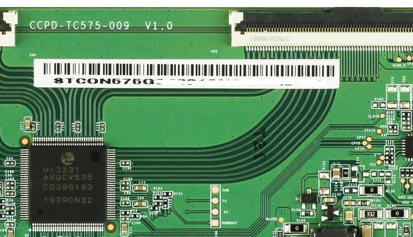 Nieuwe CCPD-TC575-009 STCON575GS V1.0 T-Con Board Voor Onn 100069454 Vizio V585-H11 Ver: ltmdzilw Hisense 58R6E3 T-CON Lvds Board