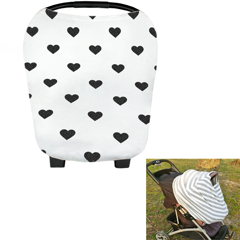 

Baby Car Seat Canopy Cover Stroller Shopping Nursing Mothers Protection Sun Heat Mosquito Stretchable