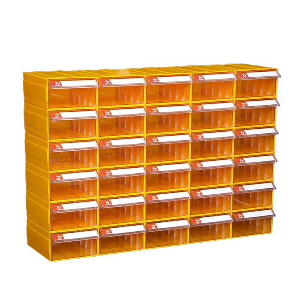 12PC Garage Organizer Screw Parts Classification Box Plastic Organizing Boxes Cabinet Container Box Case Drawer