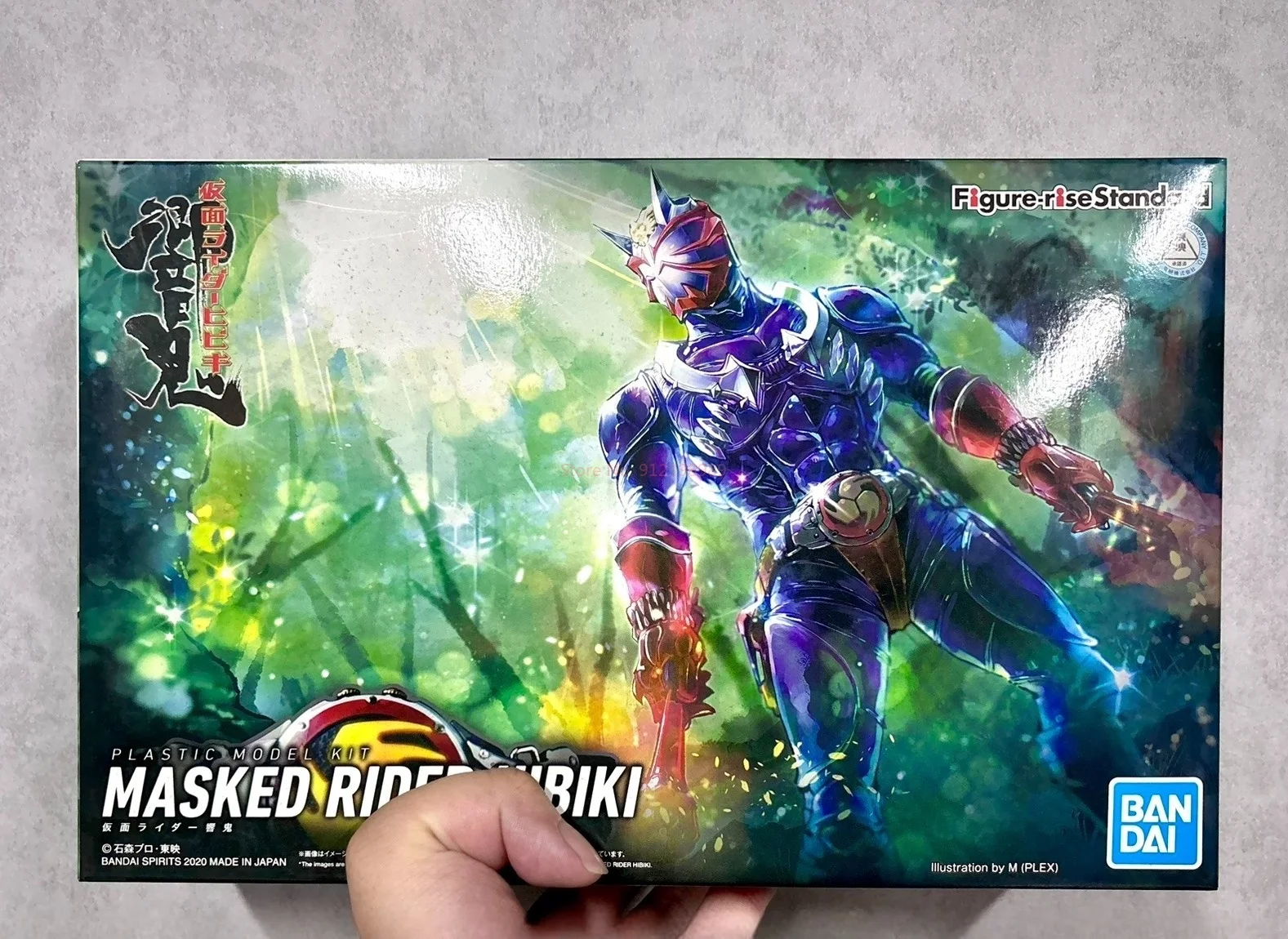 In Stock Original Bandai Figure-rise Standard FRS Kamen Rider HIBIKI Assembly อะนิเมะ Action Figures ของเล่นคอลเลกชันของขวัญ