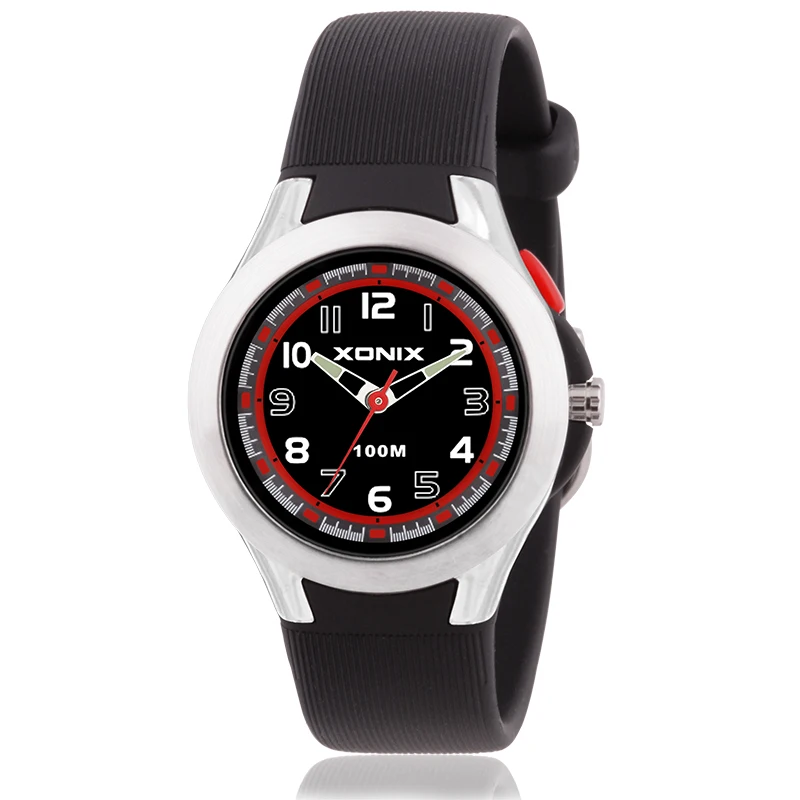 XONIX Fashion Waterproof Shockproof Pointer Type Junior and Senior High School Student Girls Simple Quartz Watch RI
