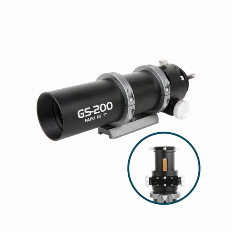 ToupTek GS Guide Scopes, Telescopio Buscador con Sistema Óptico PAPO, Distancia Focal de 150/200/250/300/350 mm para Telescopio Astronómico