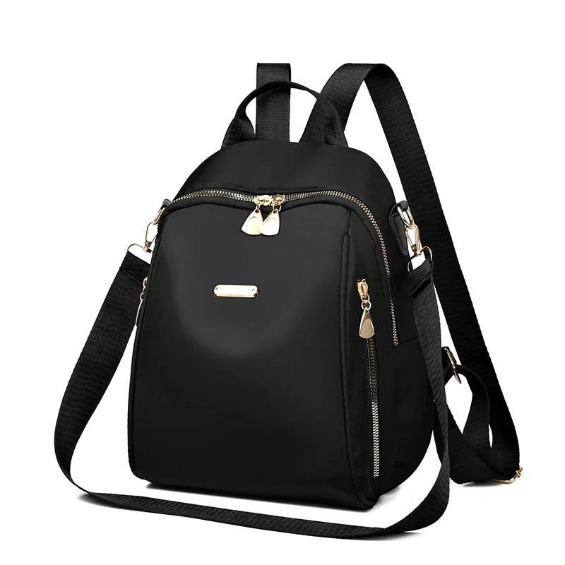 New Female Backpacks High Capacity Waterproof College Backpack Trendy Women Laptop School Bags Girl Travel School Black Bags