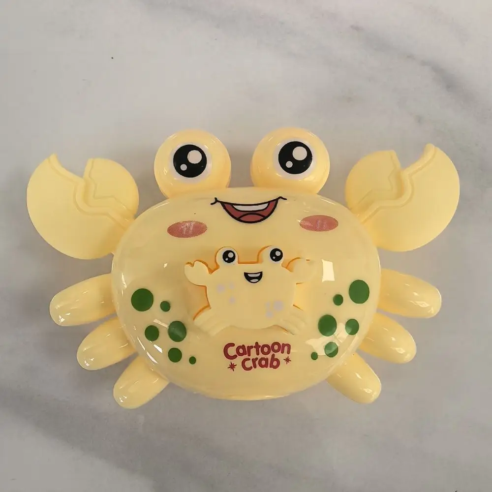 รถรุ่นกด Crawling Clockwork ของเล่นดึงกลับการ์ตูนของเล่นปู Wind Up ความแปลกใหม่ Crawling Crab ของเล่นเด็ก