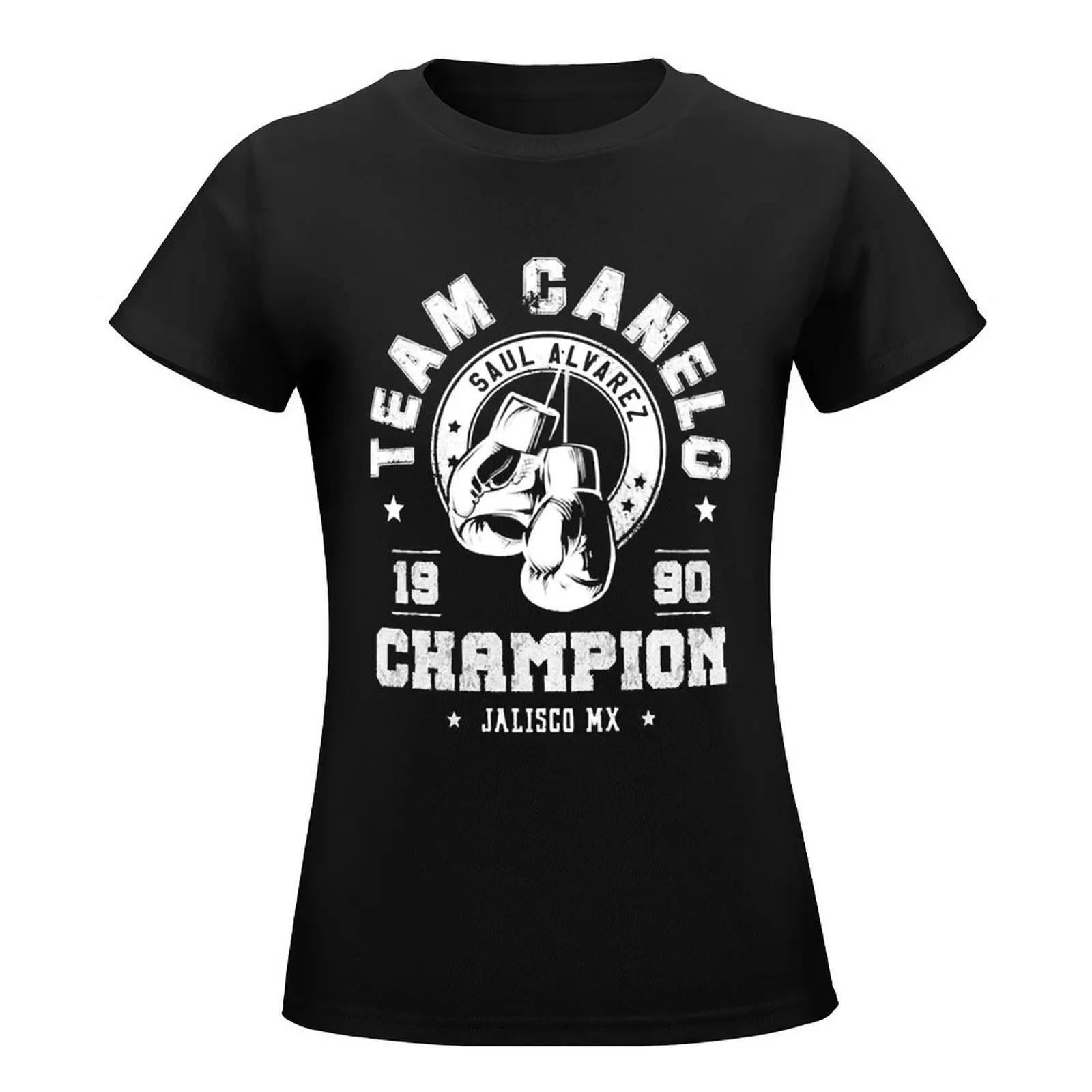 Lucky Gift Canelo Alvarez Gift For Fans T-Shirt summer clothes plain cute t-shirts for Women