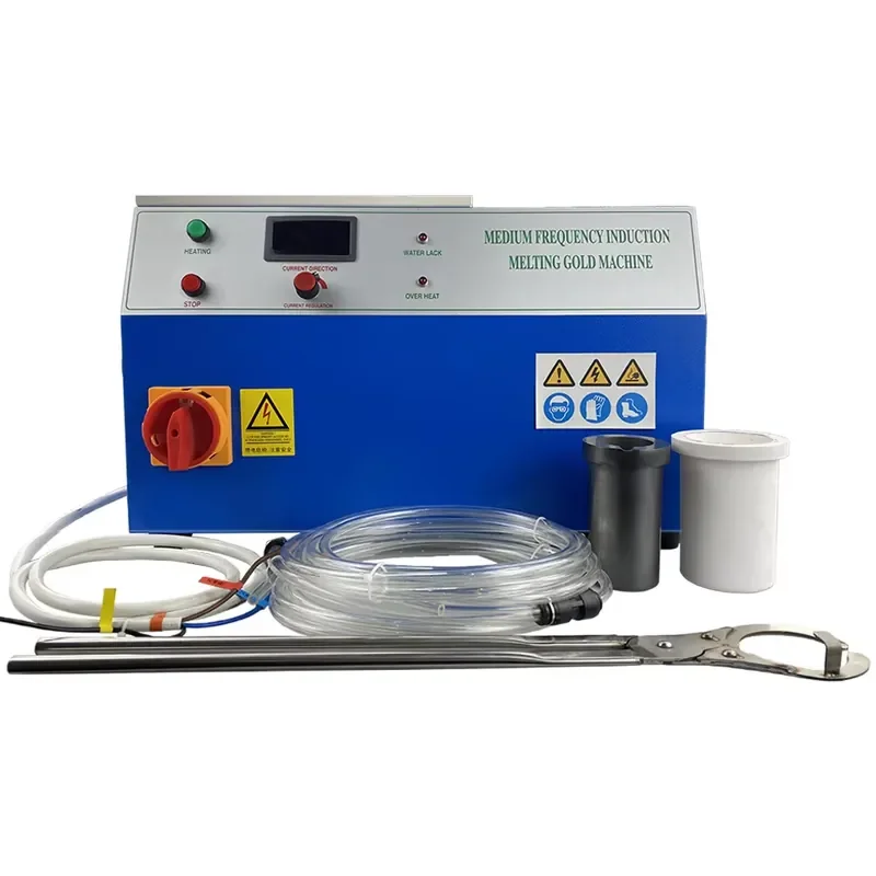 

Wholesale 2kg Medium Frequency Induction Furnace for Silver Gold Brass Steel Melting Jewelry Tools & Equipment