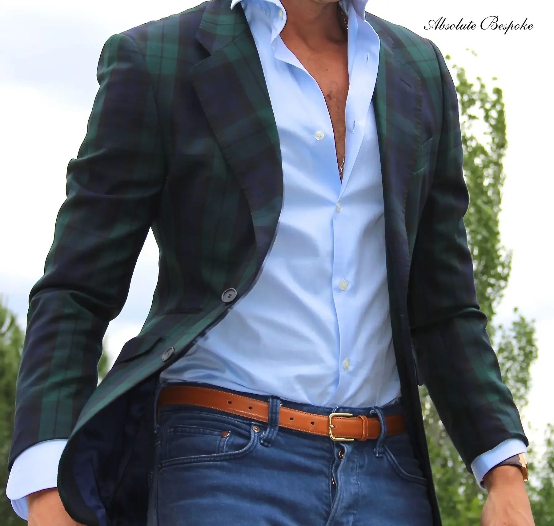 Latest Casual Green Plaid Blazers Men Summer Costume Slim Fit Male Jacket Custom Made Beach Holiday Clothing Masculino Hombre