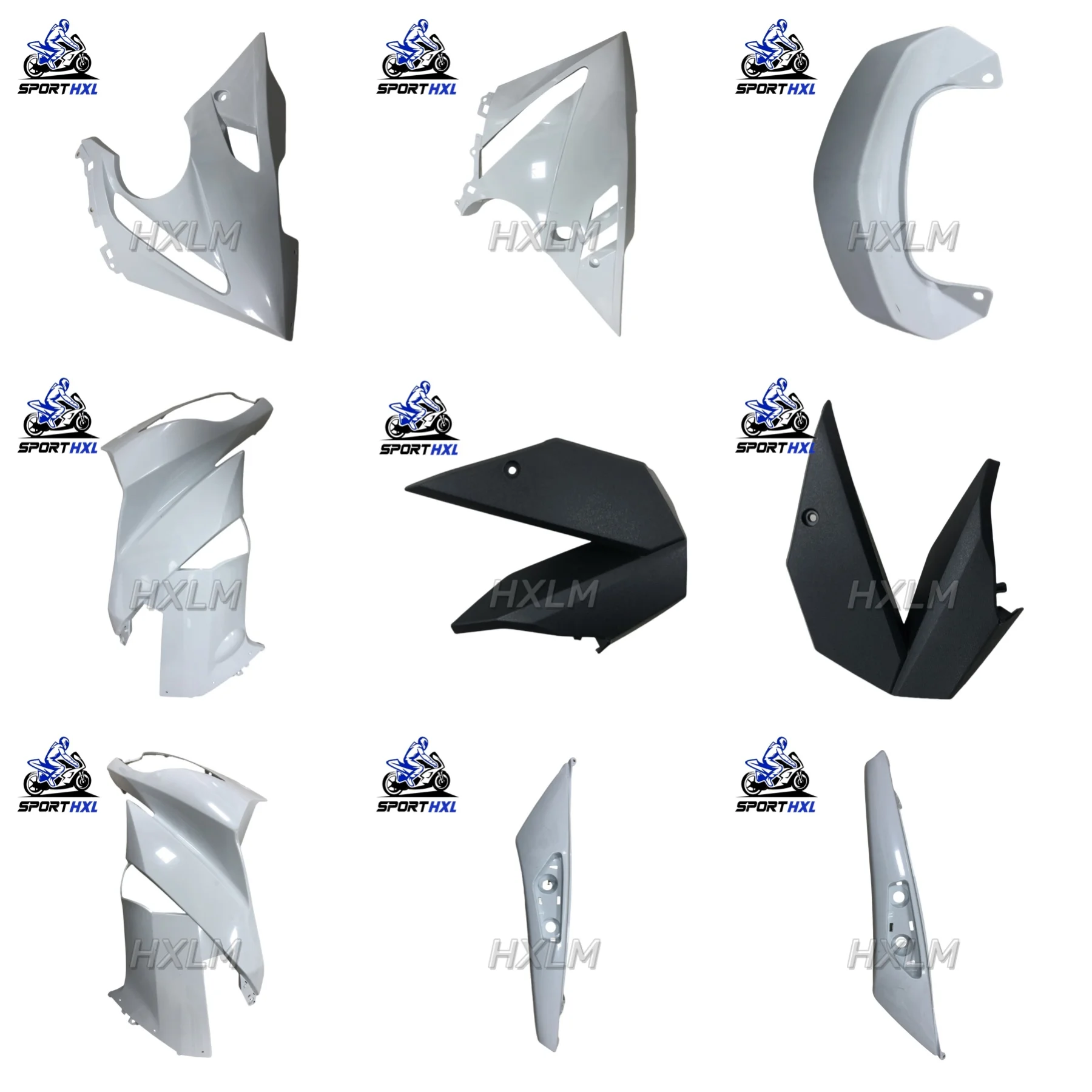 Unpainted Motorcycle Accessories Shell Fairing Kit Fit For NINJA 650 NINJA650 ER6F ER-6F EX650 2009 2010 2011 ABS Plastic