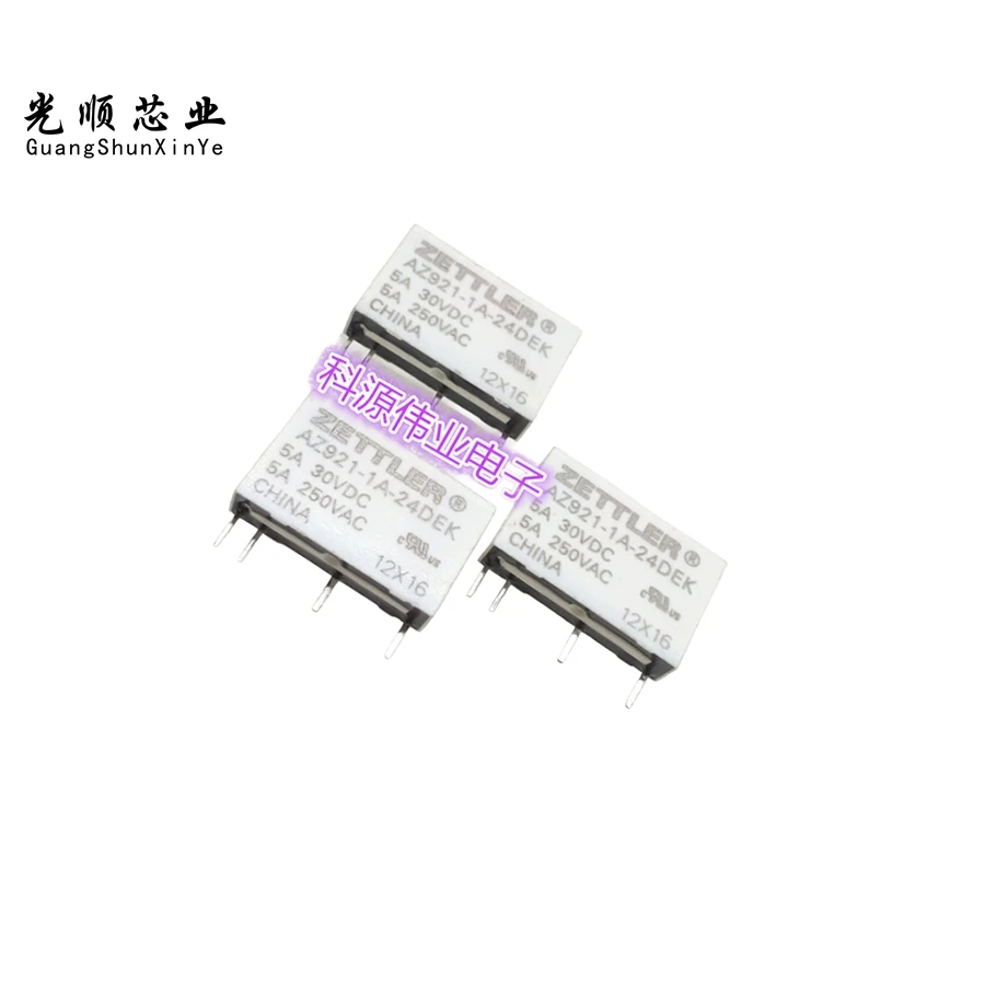AZ921-1A-24DEK 24DE ZETTLER 5A 4Pin  24V