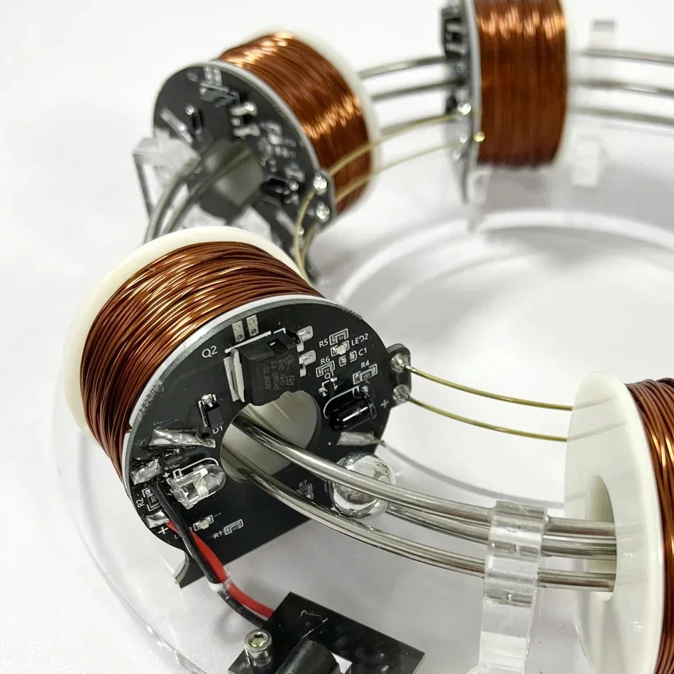 High tech electromagnetic coil accelerator Multifunctional STEM Toy for Science Education & Creative Learning