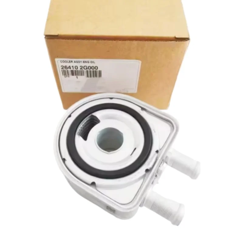 

26410-2G000 264102G000 26410-25402 Engine Oil Cooler for Sonata Tucson Santa Fe IX35 Optima for KIA Sportage 2.4L