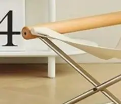 Foldable Modern Lazy Lounge Chair Solid Wood Single Leisure Seat Antique Style Comfortable Balcony  Outdoor Camping Furnishings