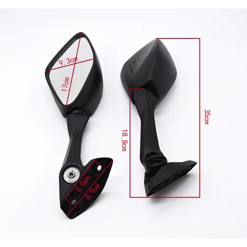 Imagen 2 del producto Espejos de motocicleta espejo lateral para SUZUKI GIXXER SF150 GSX250R 2021 + espejo retrovisor espejo lateral