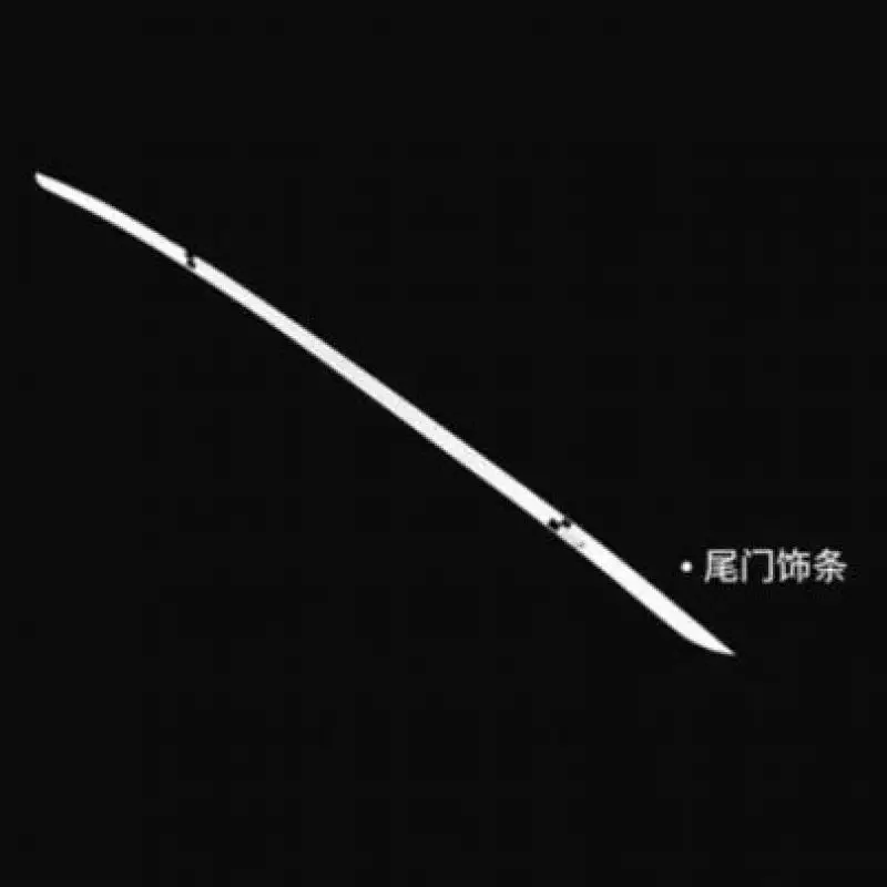 For Nissan x trail Accessories Door Sticker Stainless Steel Tail Door Trim for x-trail t32  Car-Styling 2014 2015 2016 2017 2018