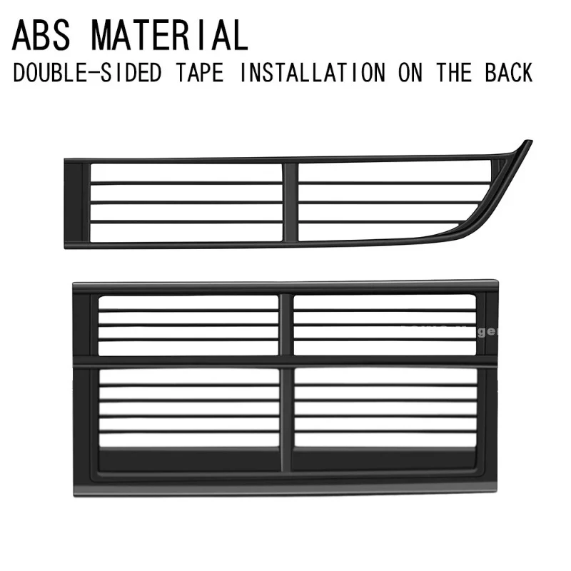 سيارة الجبهة فوق تحت المصد مصبغة شواء قطاع غطاء الكسوة لهوندا N-BOX الملحقات الخارجية 2017-2023 لمحرك اليد اليمنى #6