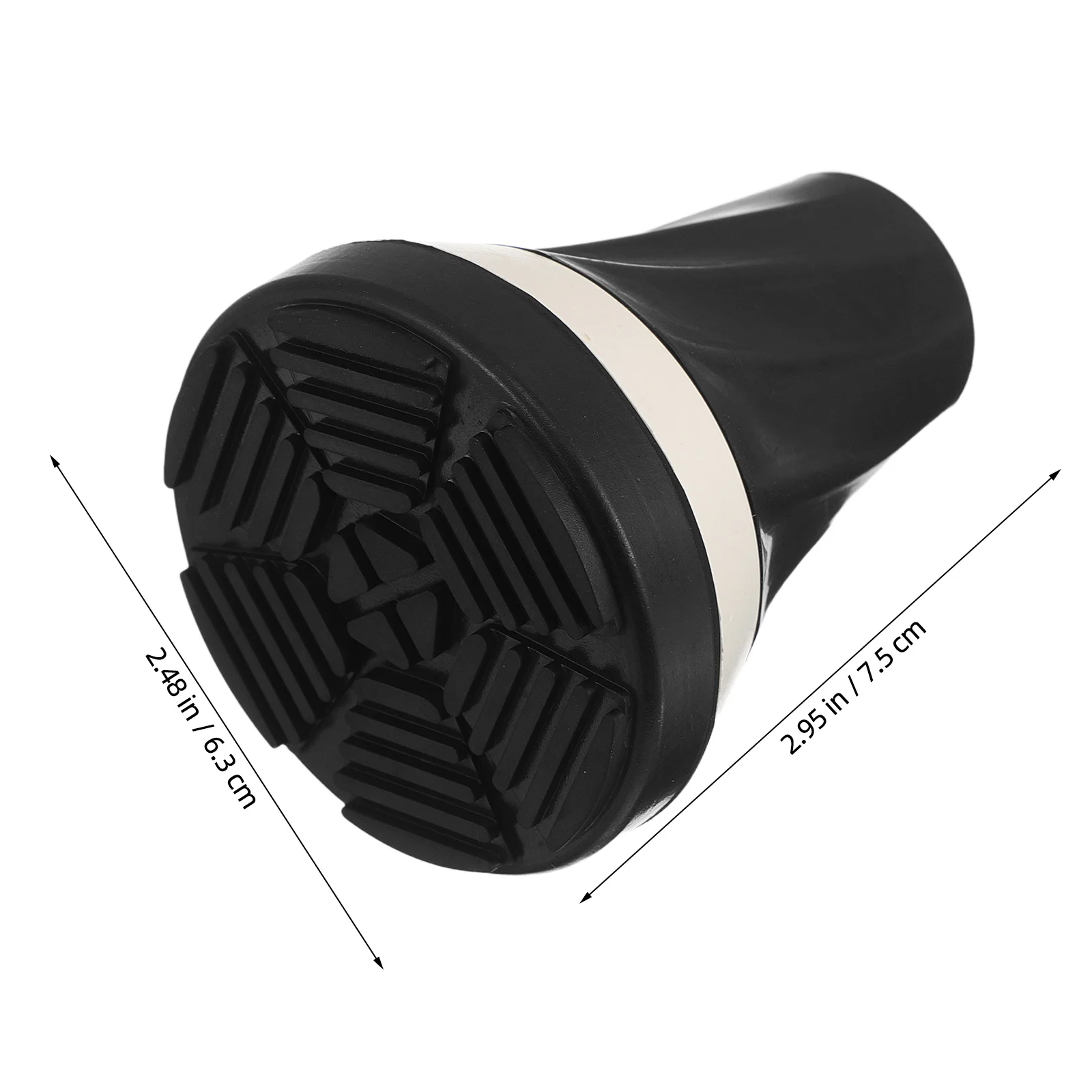 أطراف قصب مطاطية مضادة للانزلاق، وسادات قدم بديلة شديدة التحمل لكبار السن في الأماكن المغلقة والخارجية #2