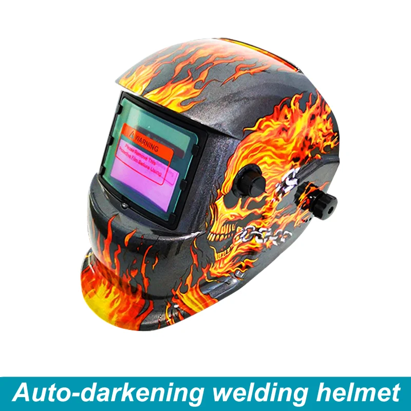 

1PCS Welding Mask Solar Automatic Color Headworn Welding Helmet High Temperature Resistance Protective Welder Mask Hat