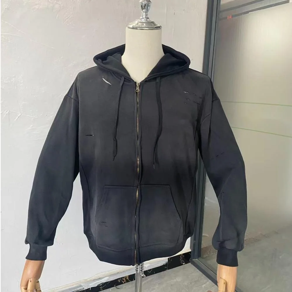 2026 Men Arirang What Is Your Love Song New Retro Washed Grey Hoodie Casual zipper jacket Sports Streetwear Birthday Gift