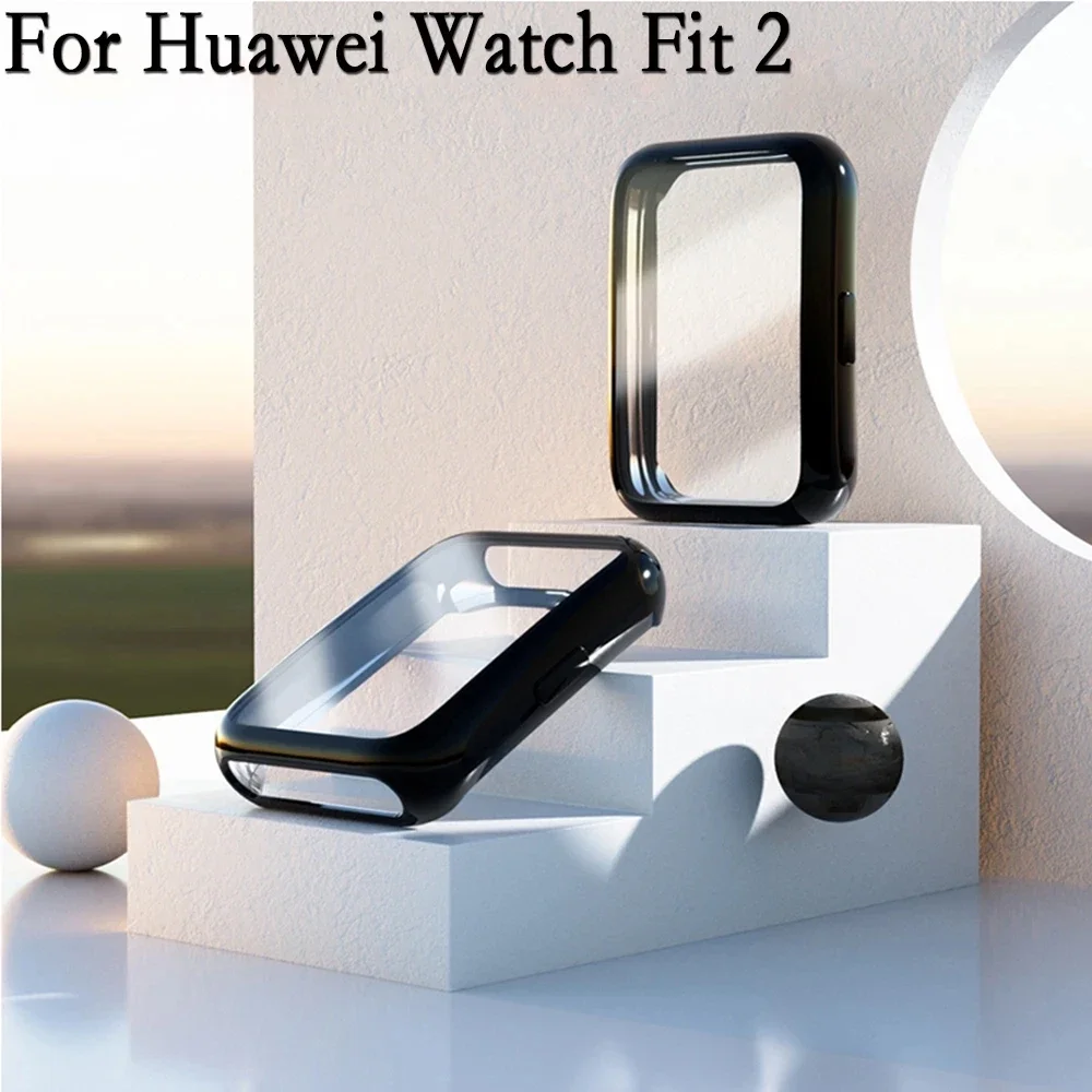 حافظة ساعة واقية من السيليكون لساعة Huawei Watch Fit 2 حافظة حماية للشاشة من مادة TPU ملحقات شل خفيفة الوزن ناعمة بالكامل #6