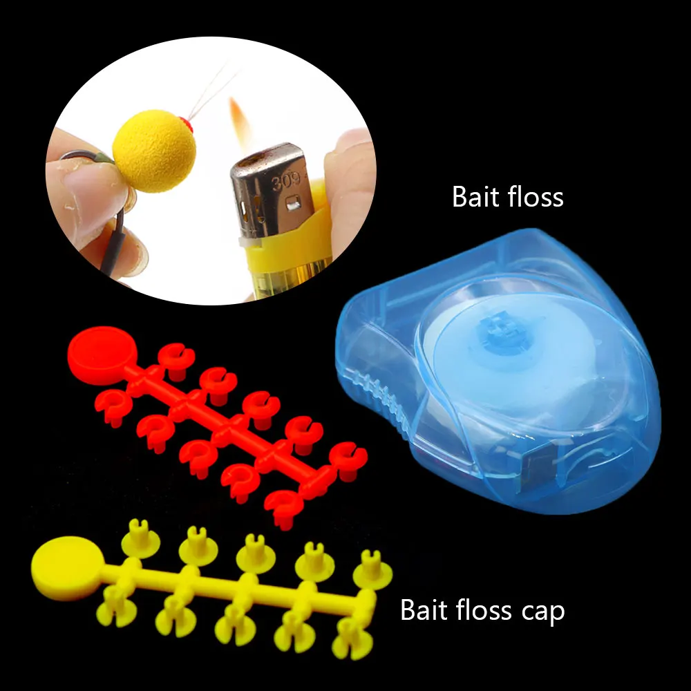 Bait Floss For Carp Fishing Accessories Method Feeder Pop Up Boilie Hook Line Hair Rig Chod Rig  Carp Coarse Fishing Tackle