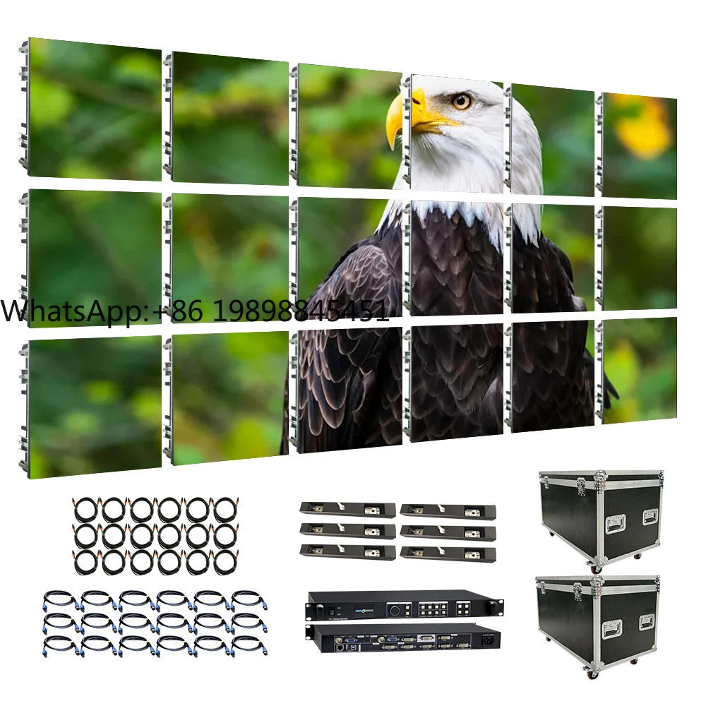 

High Brightness Pixel Pitch 2.9Mm P2.9 Outdoor Waterproof Led Rental Media Display Screen Panel Stage Led Screen