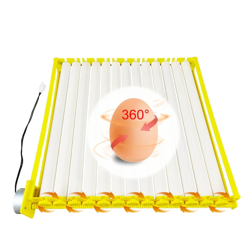 360° Automatic Rotary Egg Turner Roller Tray Eggs Incubator Accessories Roller Pattern Egg Turner Tray 156 eggs 220V/110V/12V