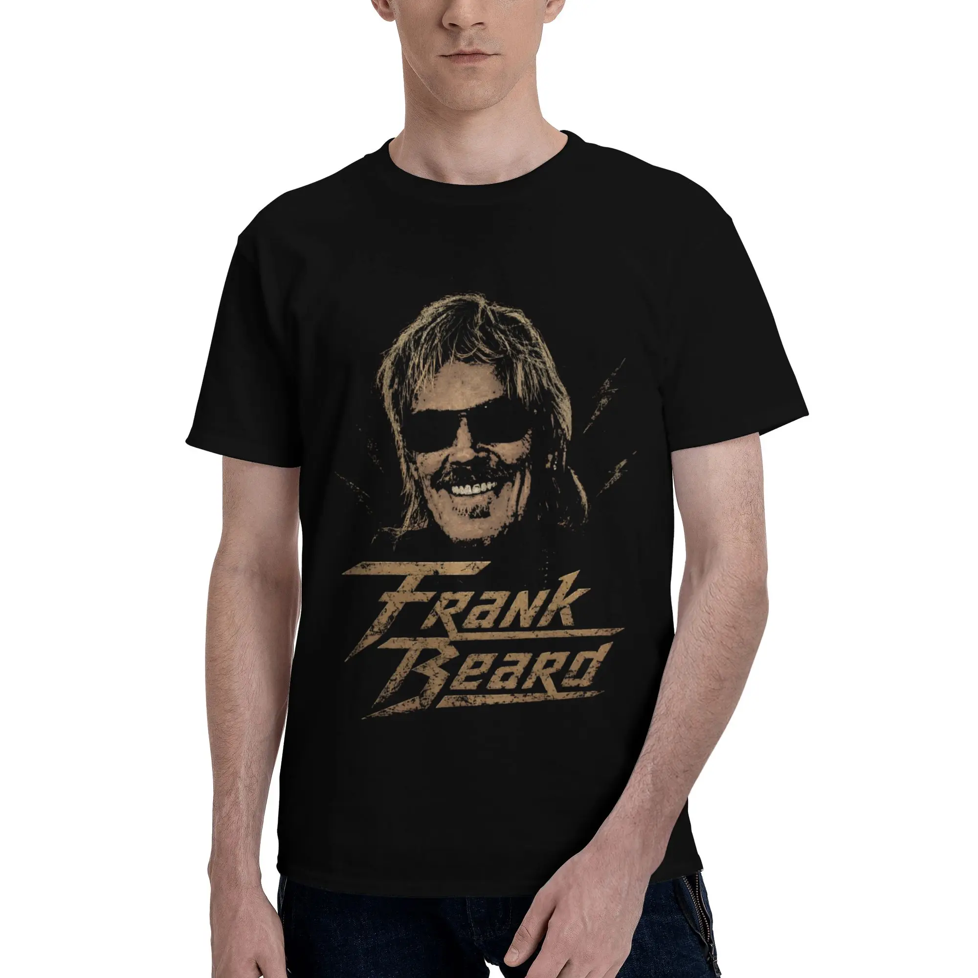 RIP Frank Beard Graphic T Shirts for Men Women  Pure Cotton  Tee Shirt Clothes