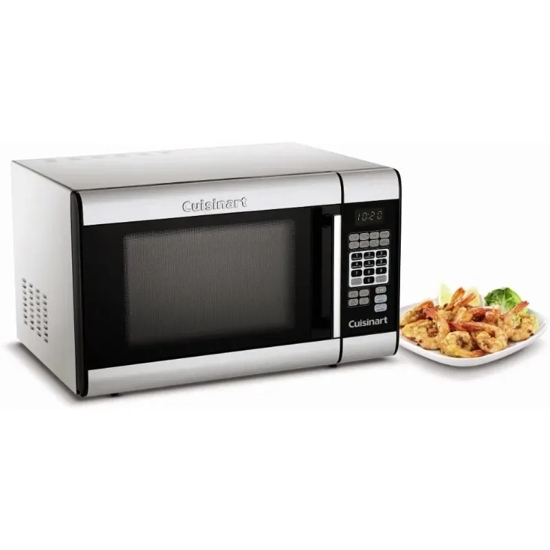 Cuisinart CMW-100 1-Cubic-Foot Stainless Steel Microwave Oven, Brushed Chrome