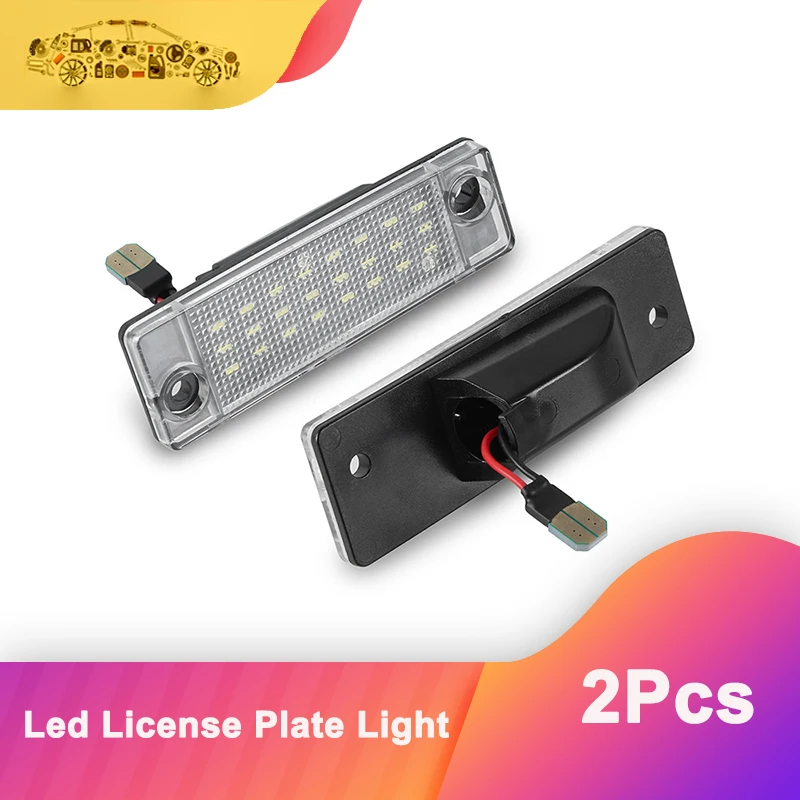 

6000K White LED License Plate Light Tag Lamp Assembly for Chevrolet Captiva 2006- Opel Antara 2006-2017 Error-Free