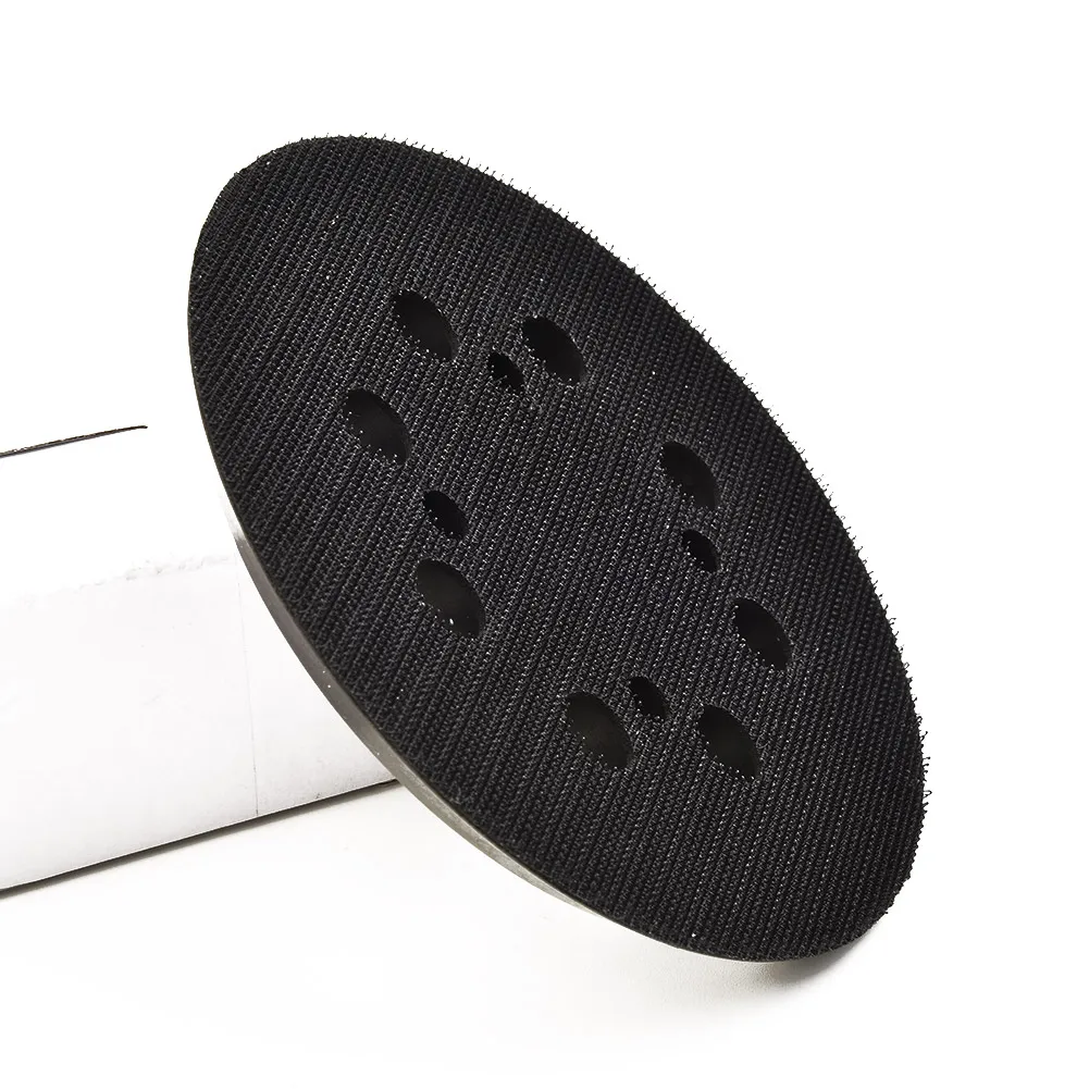 Accessory Backing Pads N329079 PU Part High-density Hook&Loop Long Service Life Plastic 5 Inch Strong Stickness
