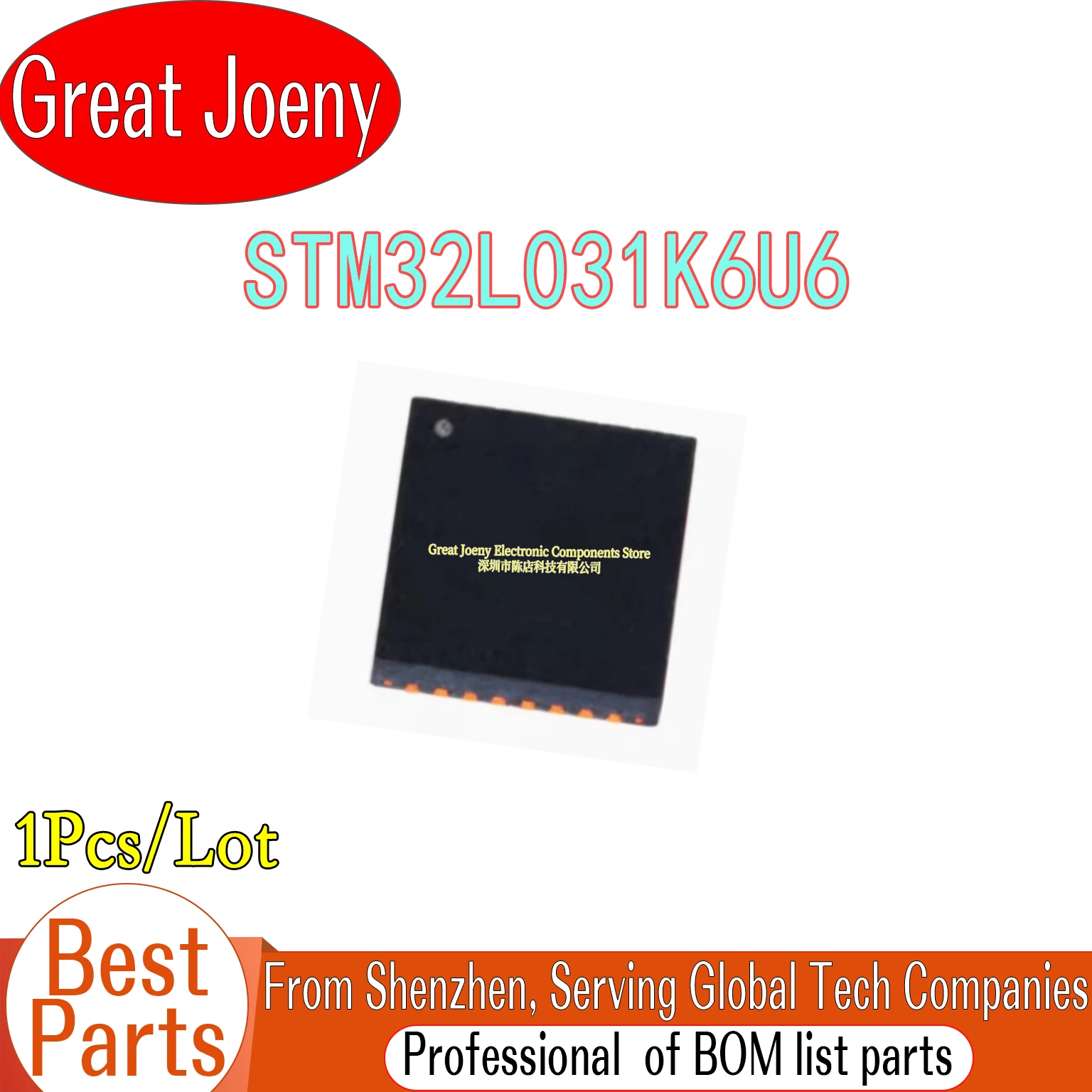 

L031K66 STM32L031K6U6 IC MCU Chipset UFQFN-32