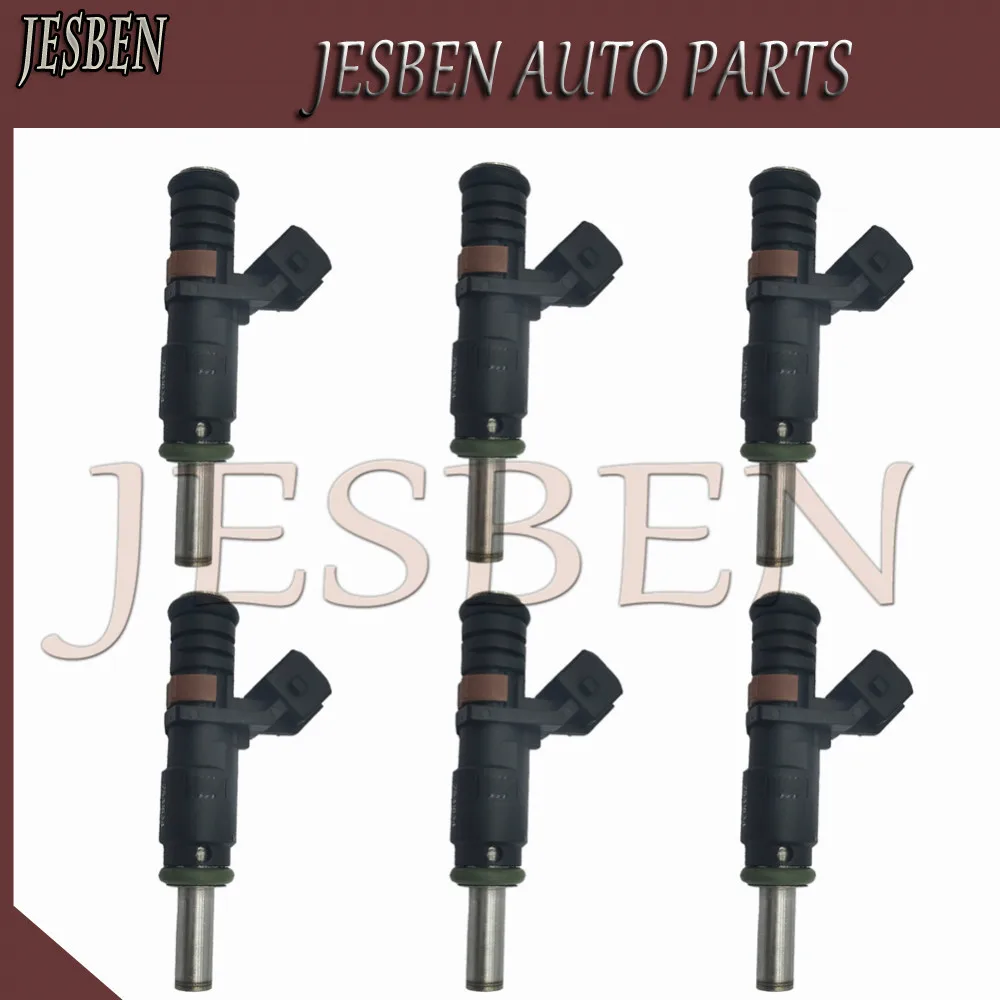 6X 13537531634 7531634 Fuel INJECTOR Nozzle for BMW 125i 128i 323i 325i 325xi 328i 328xi 330i 330xi 525i 525xi 528i 528xi 530i