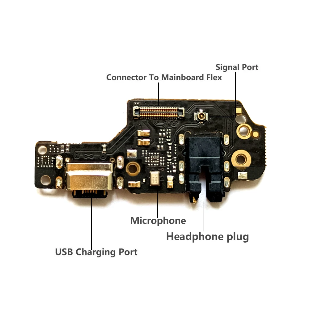 New USB Charging Board For Xiaomi Mi 10T Lite For Redmi  9 9A Note 6 7 8 9 Pro 5 5A 8T 9 9S USB Charger Dcok Connector Parts